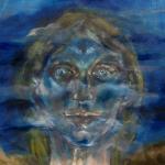 blue selfportrait
